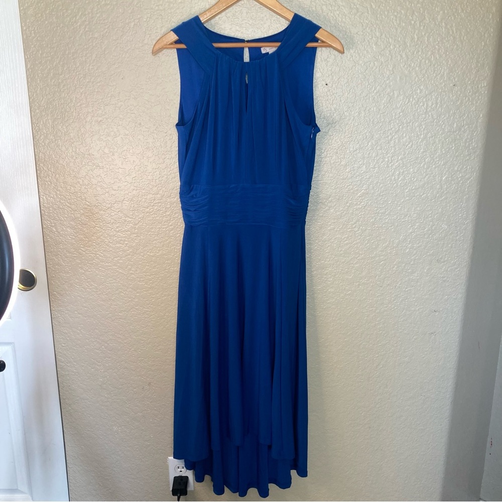 Established 1962 Women’s Dark Blue Fit & Flare Maxi Dress Size 8 Sleeveless